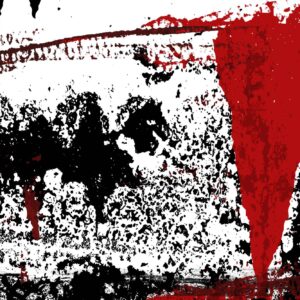 Zerrissene Silhouette